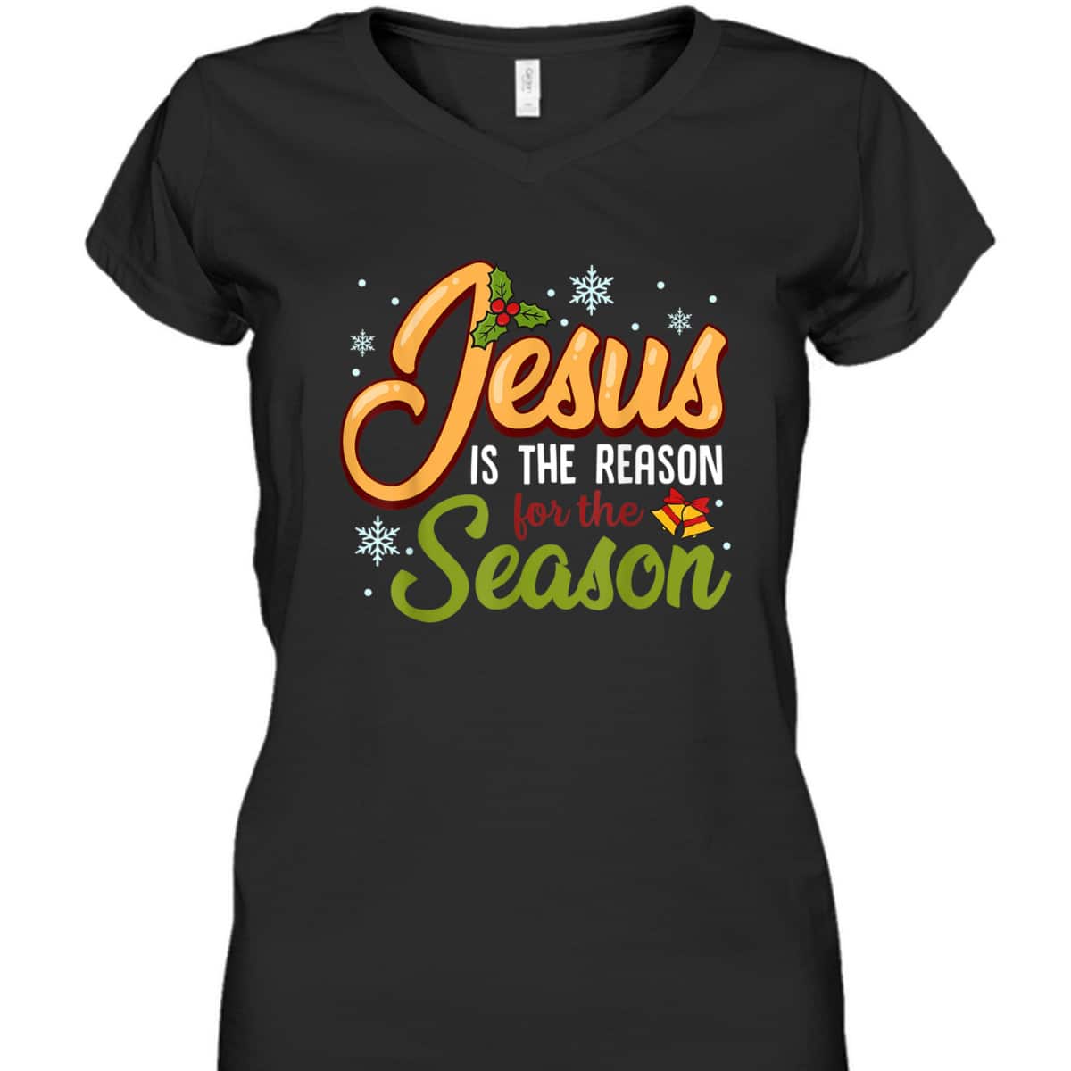 Jesus Is The Reason For The Season Christmas Holiday Graphic T-Shirt Jesus Is The Reason For The Season Christmas Holiday Graphic T-Shirt
