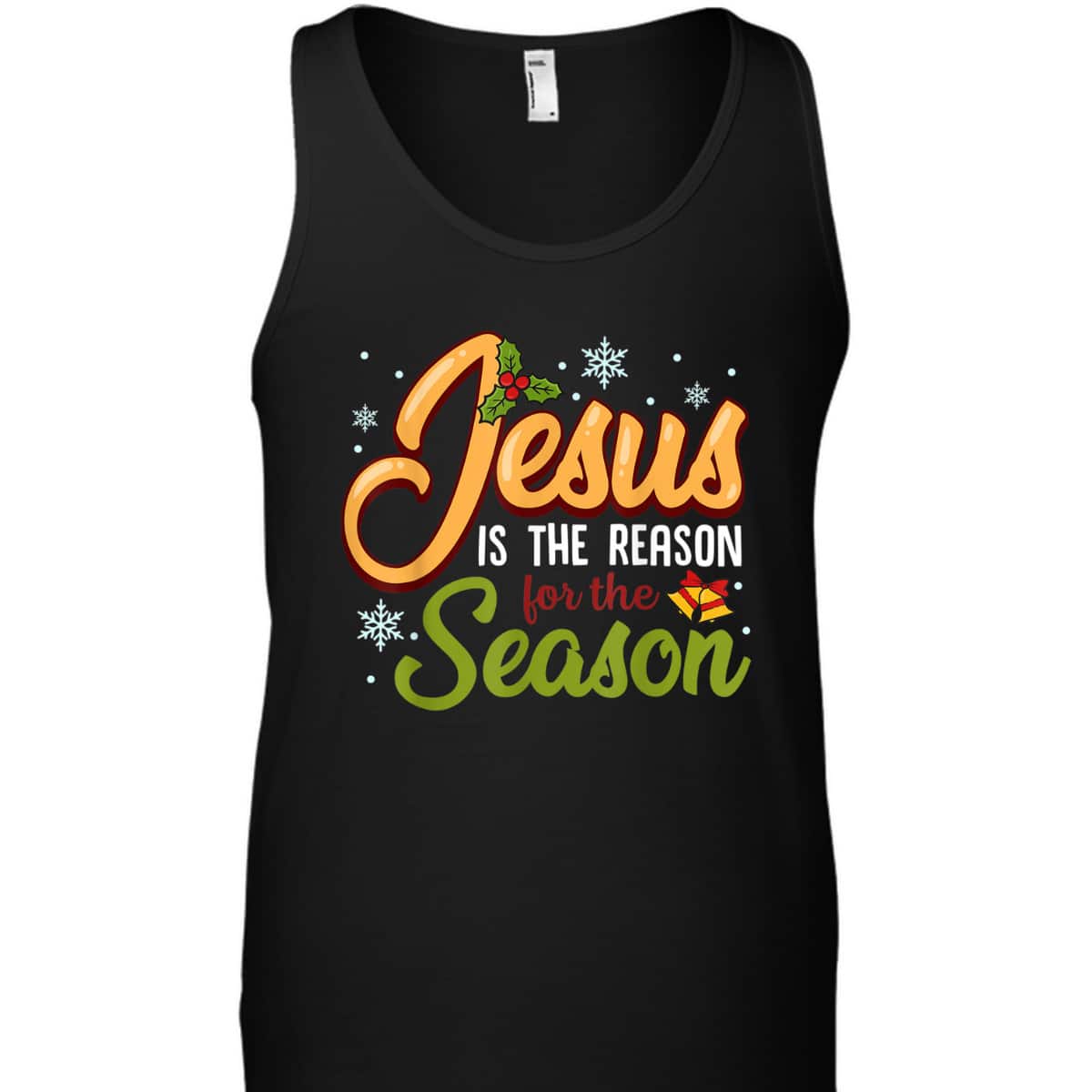 Jesus Is The Reason For The Season Christmas Holiday Graphic T-Shirt Jesus Is The Reason For The Season Christmas Holiday Graphic T-Shirt