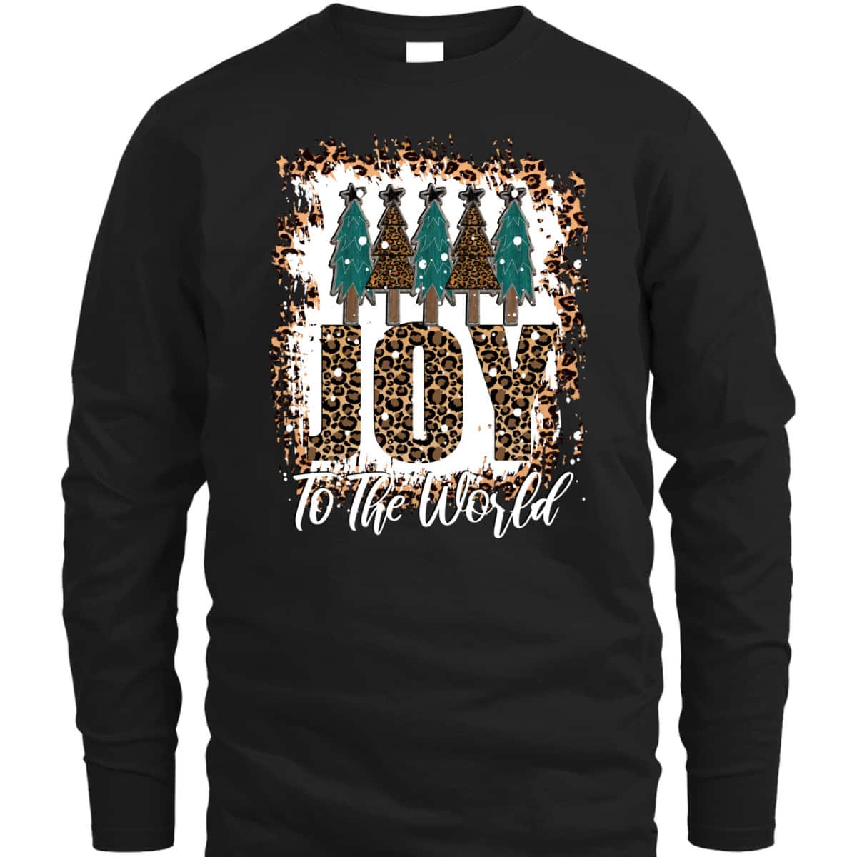 Joy To The World Country Christmas Jesus Birth Christian T-Shirt Joy To The World Country Christmas Jesus Birth Christian T-Shirt