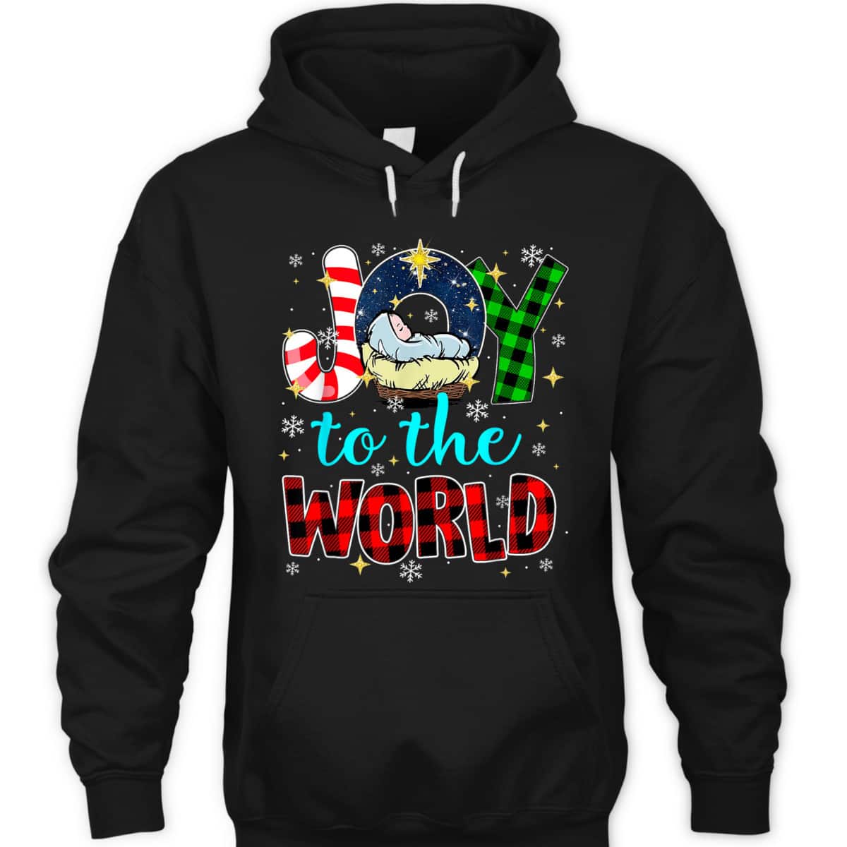 Joy To The World Jesus Christmas Pjs Nativity Christian God T-Shirt Joy To The World Jesus Christmas Pjs Nativity Christian God T-Shirt