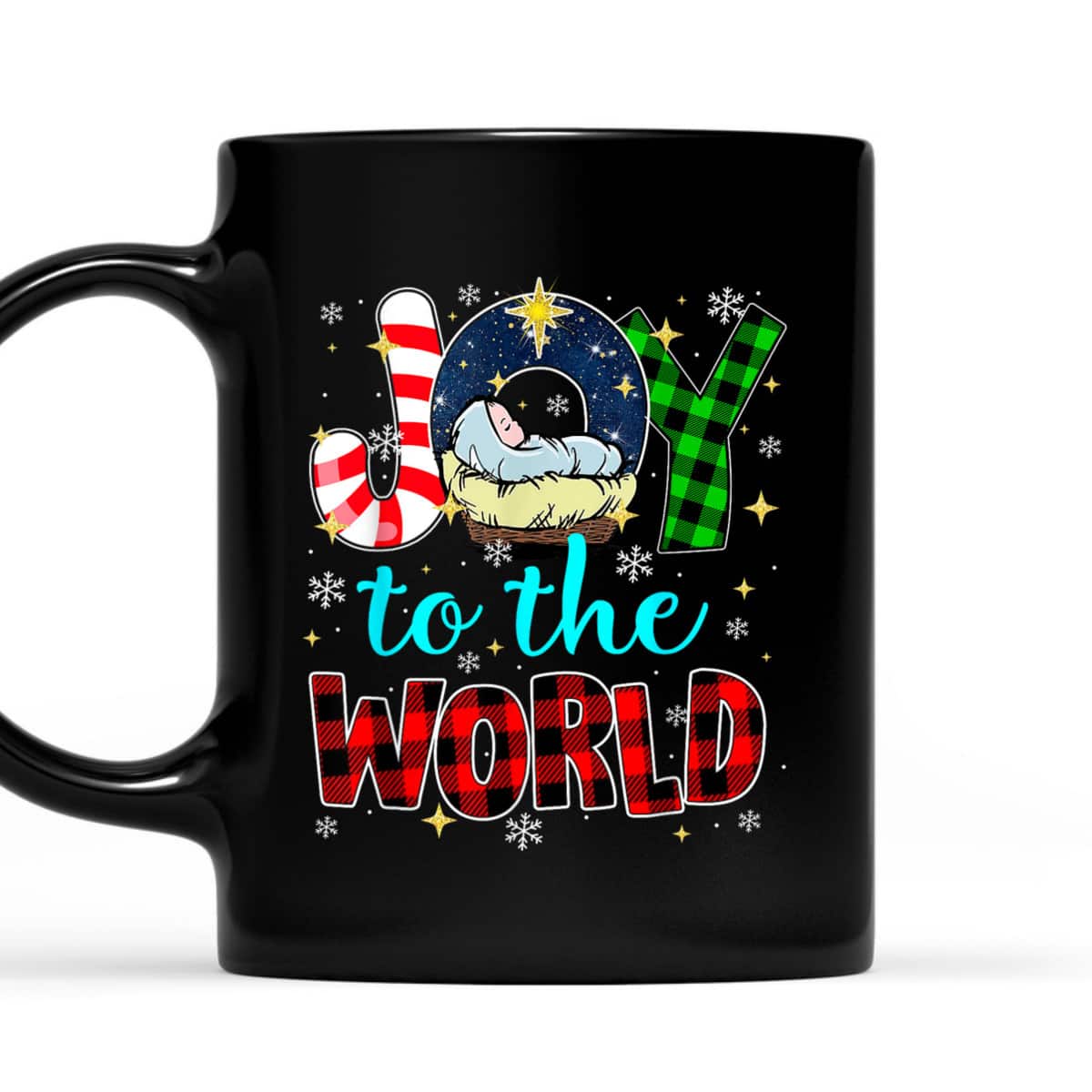 Joy To The World Jesus Christmas Pjs Nativity Christian God T-Shirt Joy To The World Jesus Christmas Pjs Nativity Christian God T-Shirt