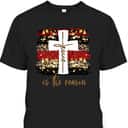 Jesus Is The Rason Christian Saying With Cross Christmas T-Shirt Jesus Is The Rason Christian Saying With Cross Christmas T-Shirt