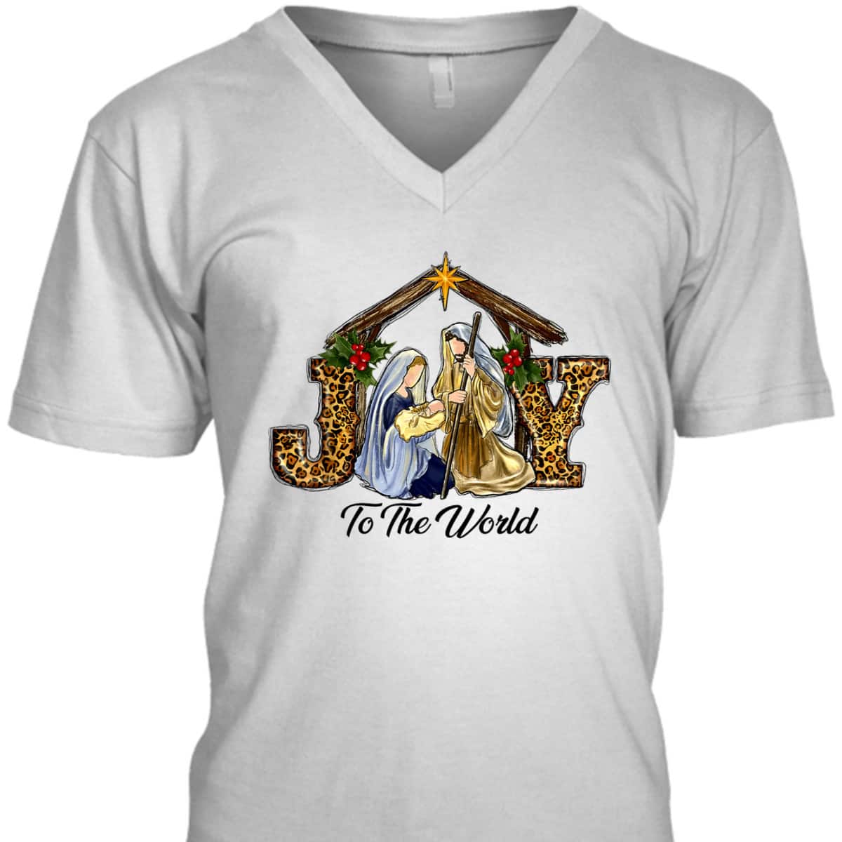 Christmas Joy To The World Baby Jesus Religious Christian T-Shirt Christmas Joy To The World Baby Jesus Religious Christian T-Shirt