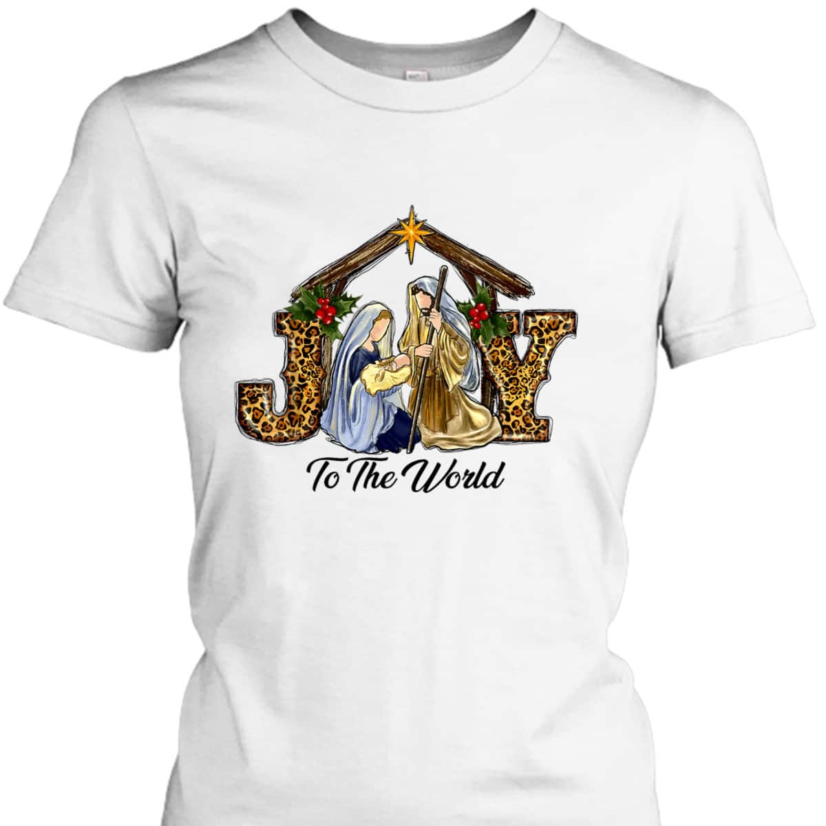 Christmas Joy To The World Baby Jesus Religious Christian T-Shirt Christmas Joy To The World Baby Jesus Religious Christian T-Shirt