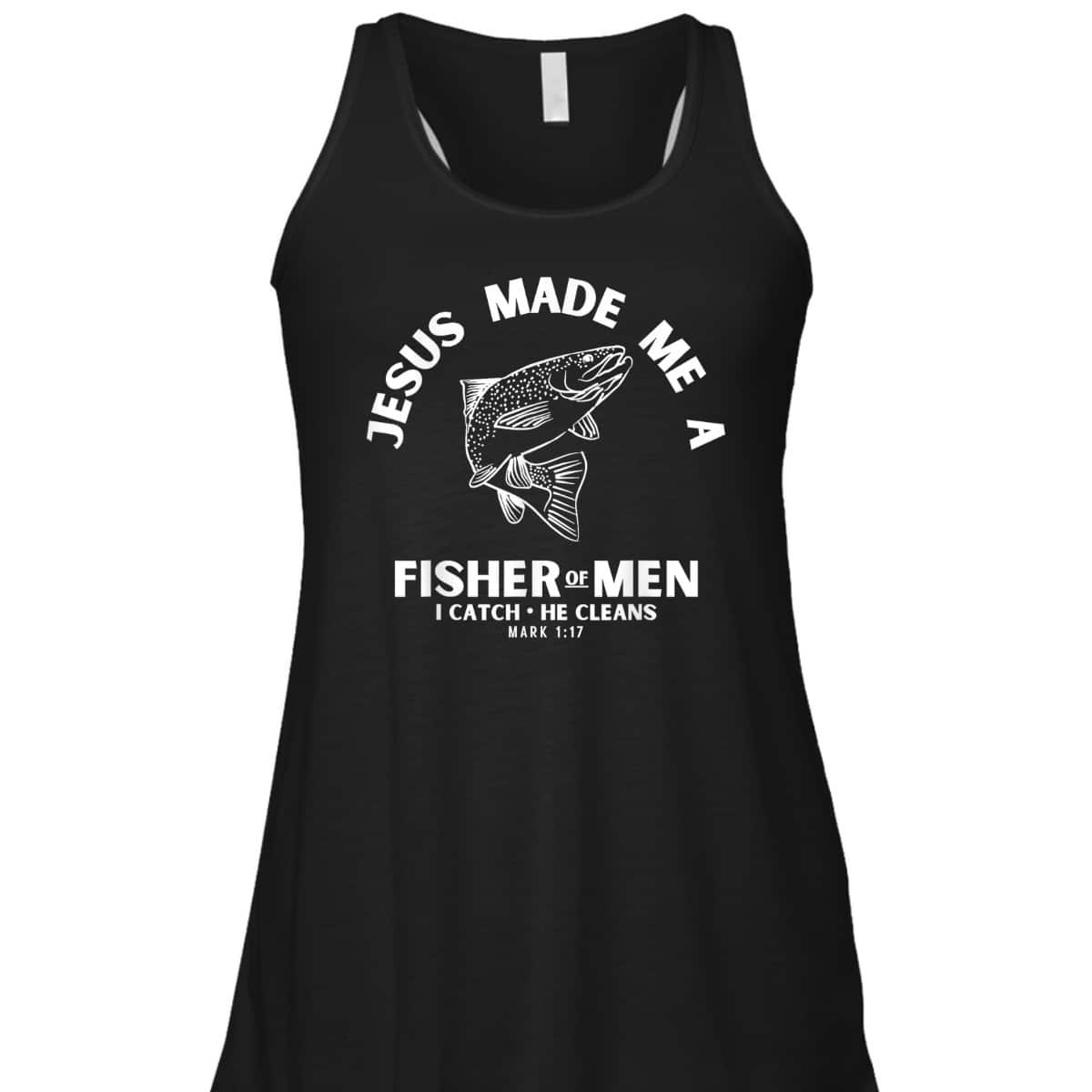 Christian Fishermen Religious Bible Verse Fishing T-Shirt