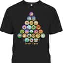 Jesse Tree Advent And Christmas Xmas Christian Religious T-Shirt Jesse Tree Advent And Christmas Xmas Christian Religious T-Shirt
