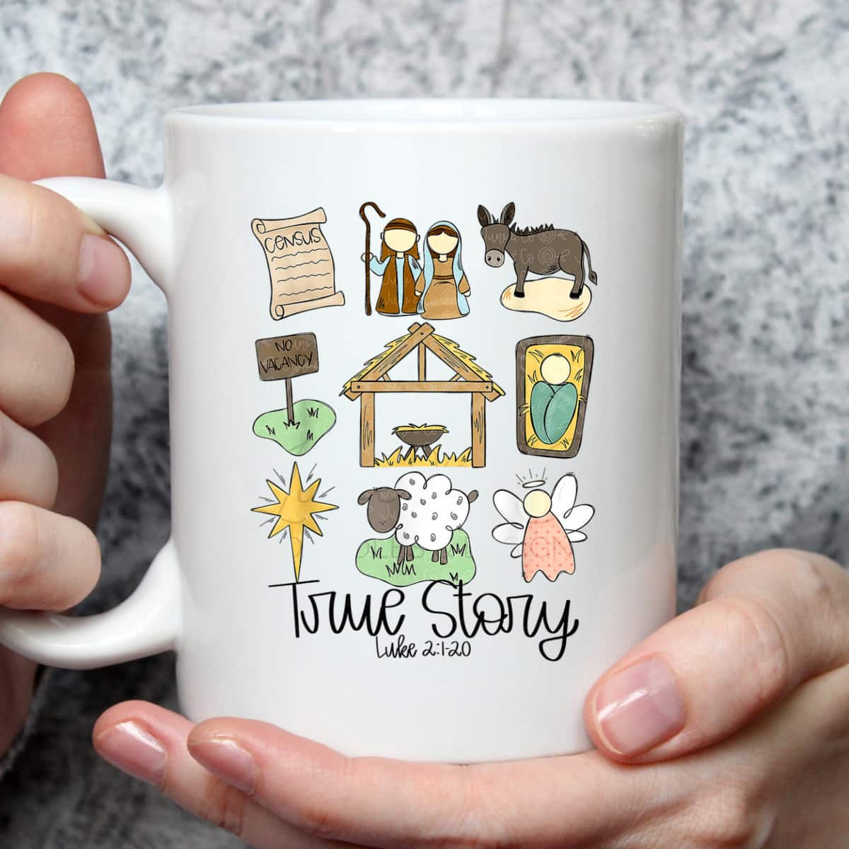 True Story Christmas Luke 21-20 Christian T-Shirt True Story Christmas Luke 21-20 Christian T-Shirt