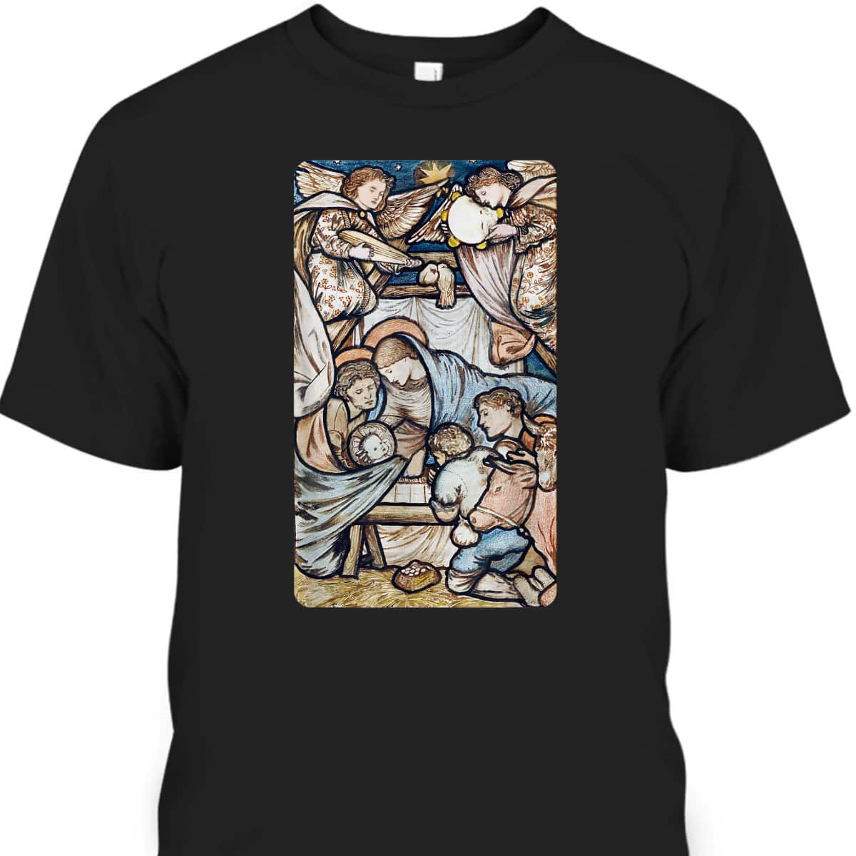 Nativity Vintage Christmas Christian PJs Religious T-Shirt Nativity Vintage Christmas Christian PJs Religious T-Shirt