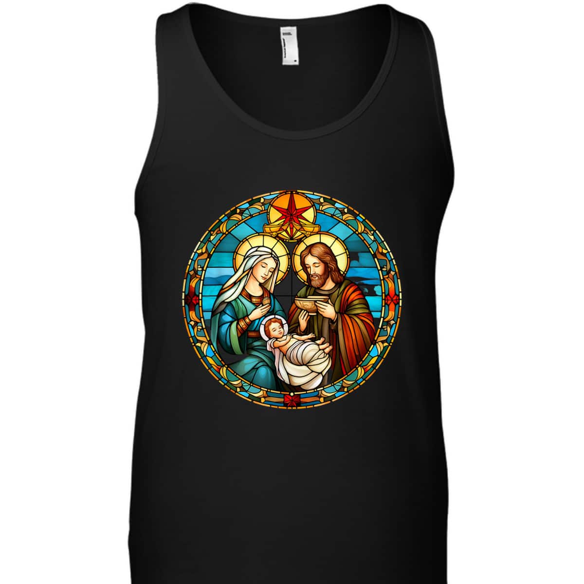 Christmas Nativity Scene Jesus Christian T-Shirt Christmas Nativity Scene Jesus Christian T-Shirt