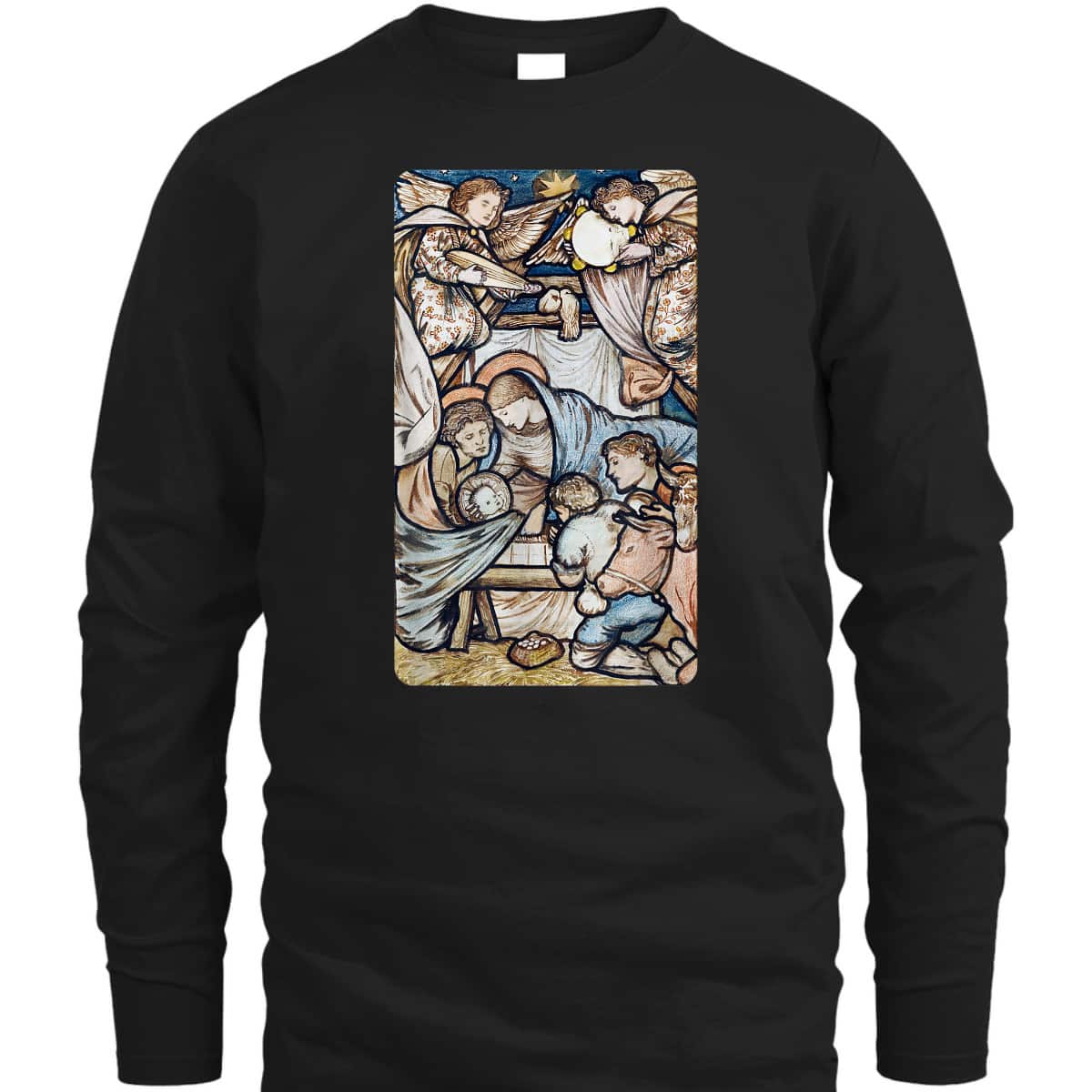 Nativity Vintage Christmas Christian PJs Religious T-Shirt Nativity Vintage Christmas Christian PJs Religious T-Shirt