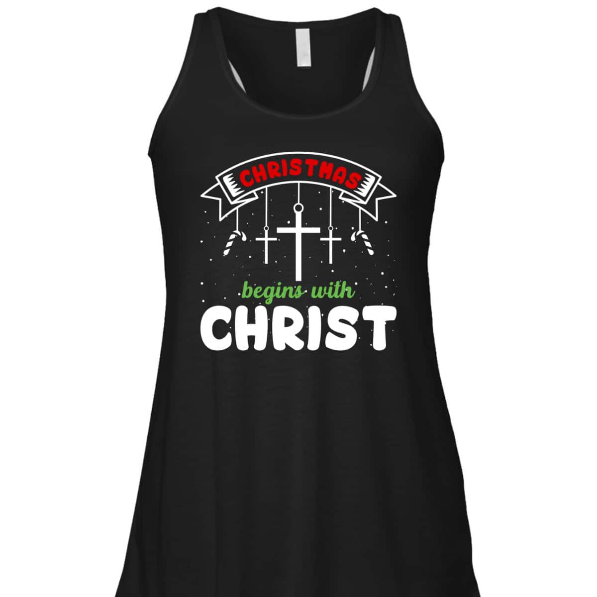 Christmas Begins With Christ Christian Religious T-Shirt Christmas Begins With Christ Christian Religious T-Shirt