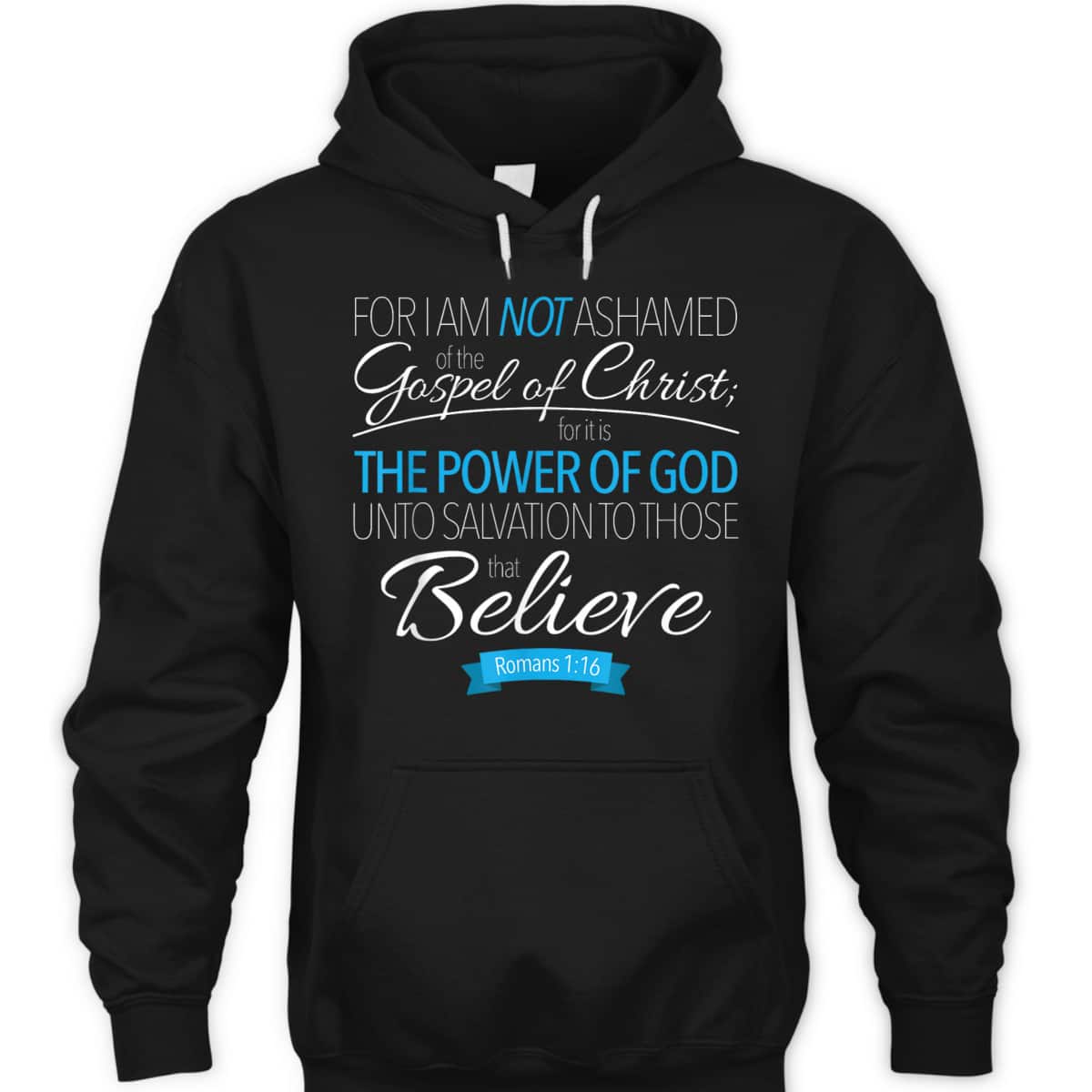 I Am Not Ashamed Of The Gospel Christian T-Shirt I Am Not Ashamed Of The Gospel Christian T-Shirt