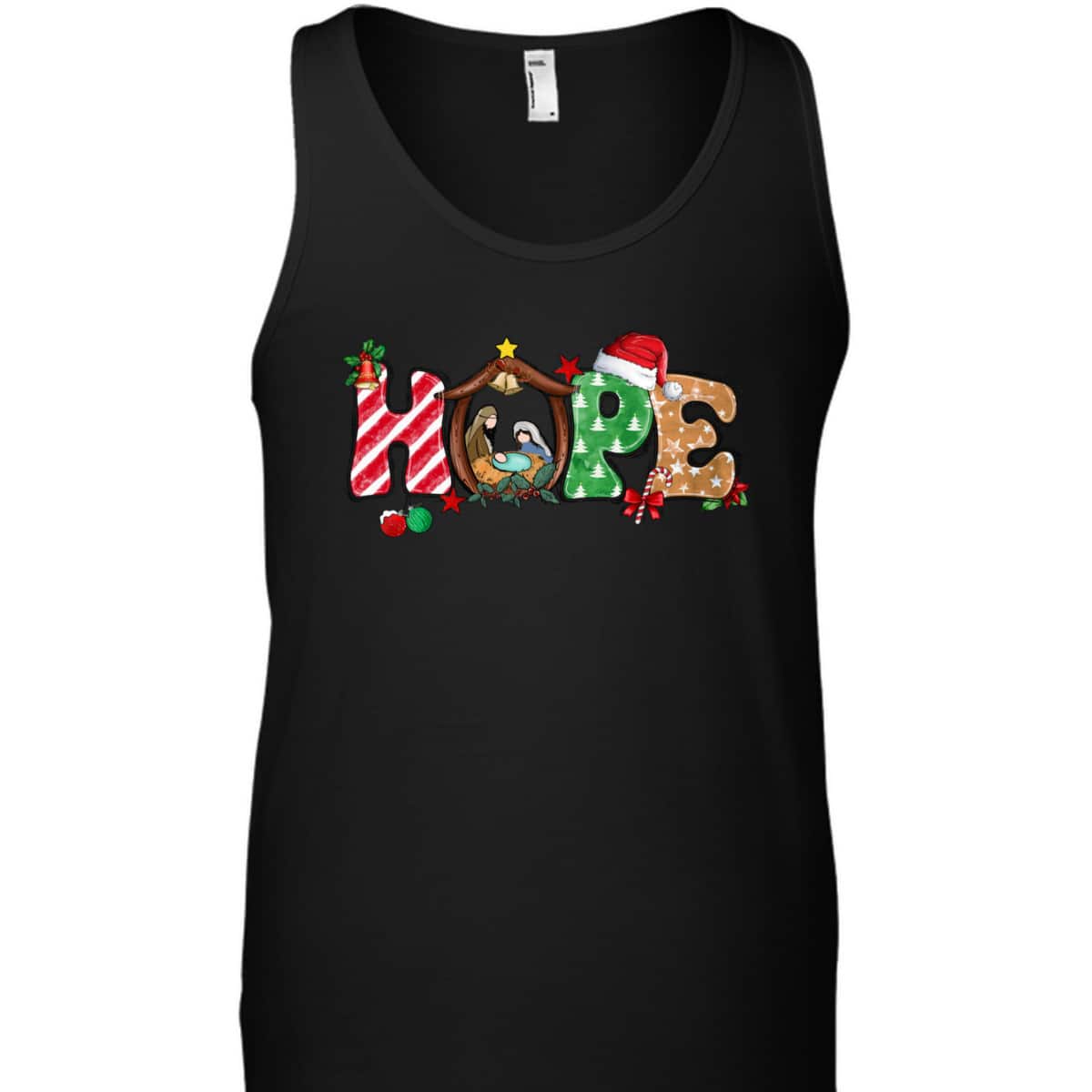 Christmas Jesus Hope Jesus Christian Christian Xmas T-Shirt Christmas Jesus Hope Jesus Christian Christian Xmas T-Shirt