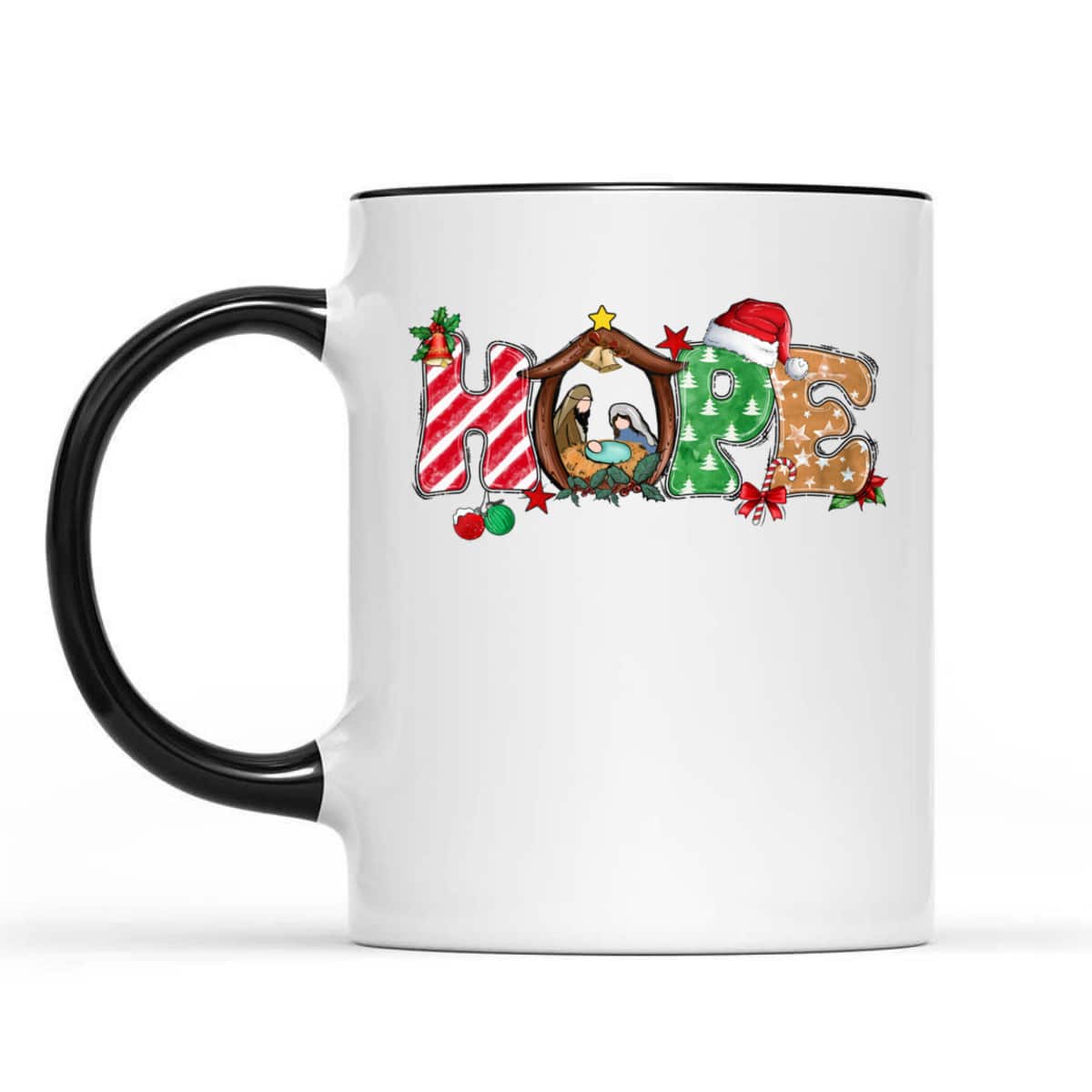 Christmas Jesus Hope Jesus Christian Christian Xmas T-Shirt Christmas Jesus Hope Jesus Christian Christian Xmas T-Shirt