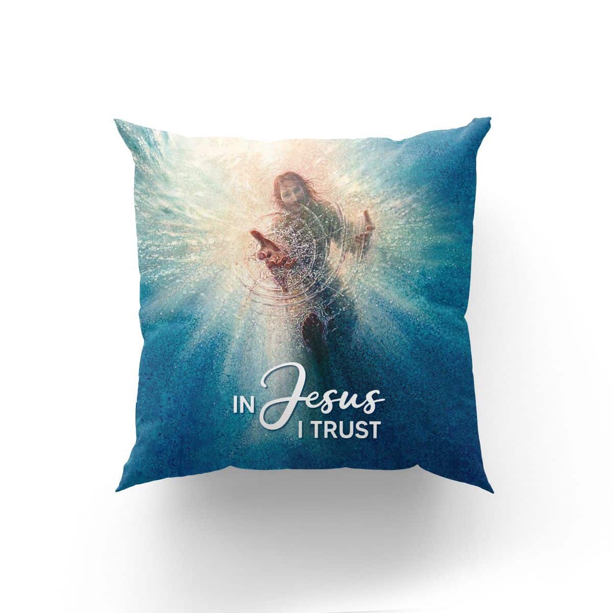 Christian Bible Verse Scripture God In Jesus I Trust Pillow Christian Bible Verse Scripture God In Jesus I Trust Pillow