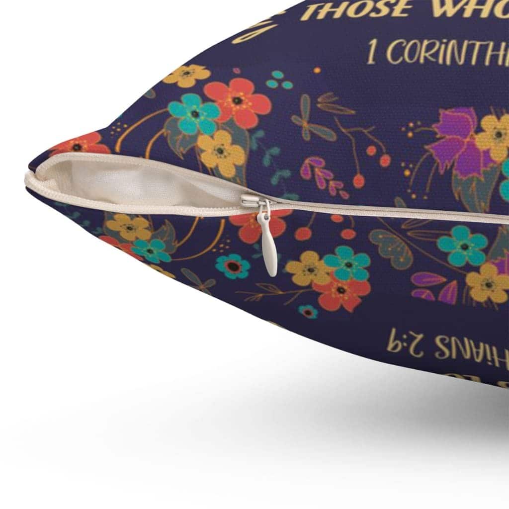 Eye Has Not Seen Nor Ear Heard 1 Corinthians 29 Bible Verse Throw Pillow