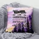 Enter His Gates With Thanksgiving Psalm 1004 Bible Verse Christian Pillow