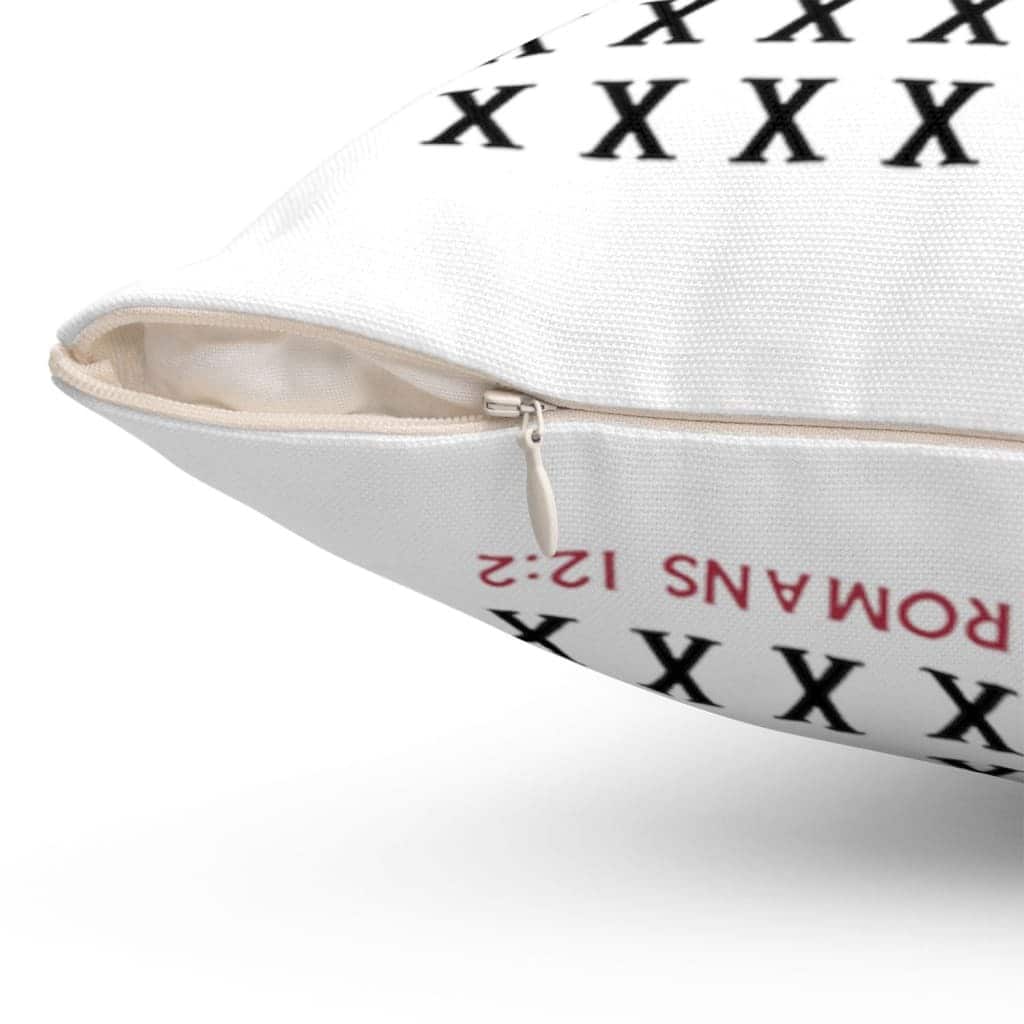 Do Not Conform But Be Transformed Romans 122 Bible Verse Pillow Do Not Conform But Be Transformed Romans 122 Bible Verse Pillow