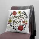 Daughter Of The King Flowers Christian Pillow