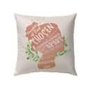 Daughter Of God Chosen And Treasured Christian Pillow