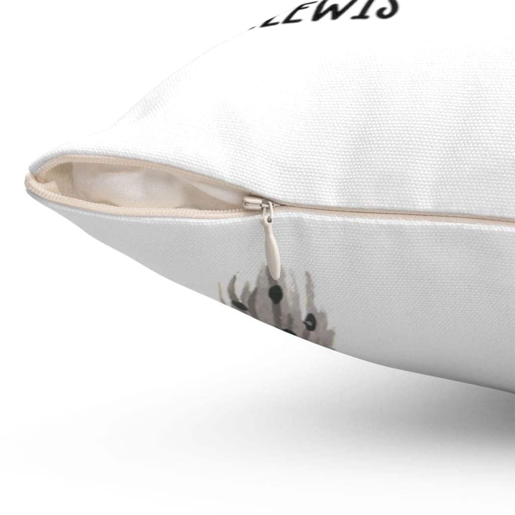 Courage Dear Heart Christian C.S.Lewis Faith Pillow