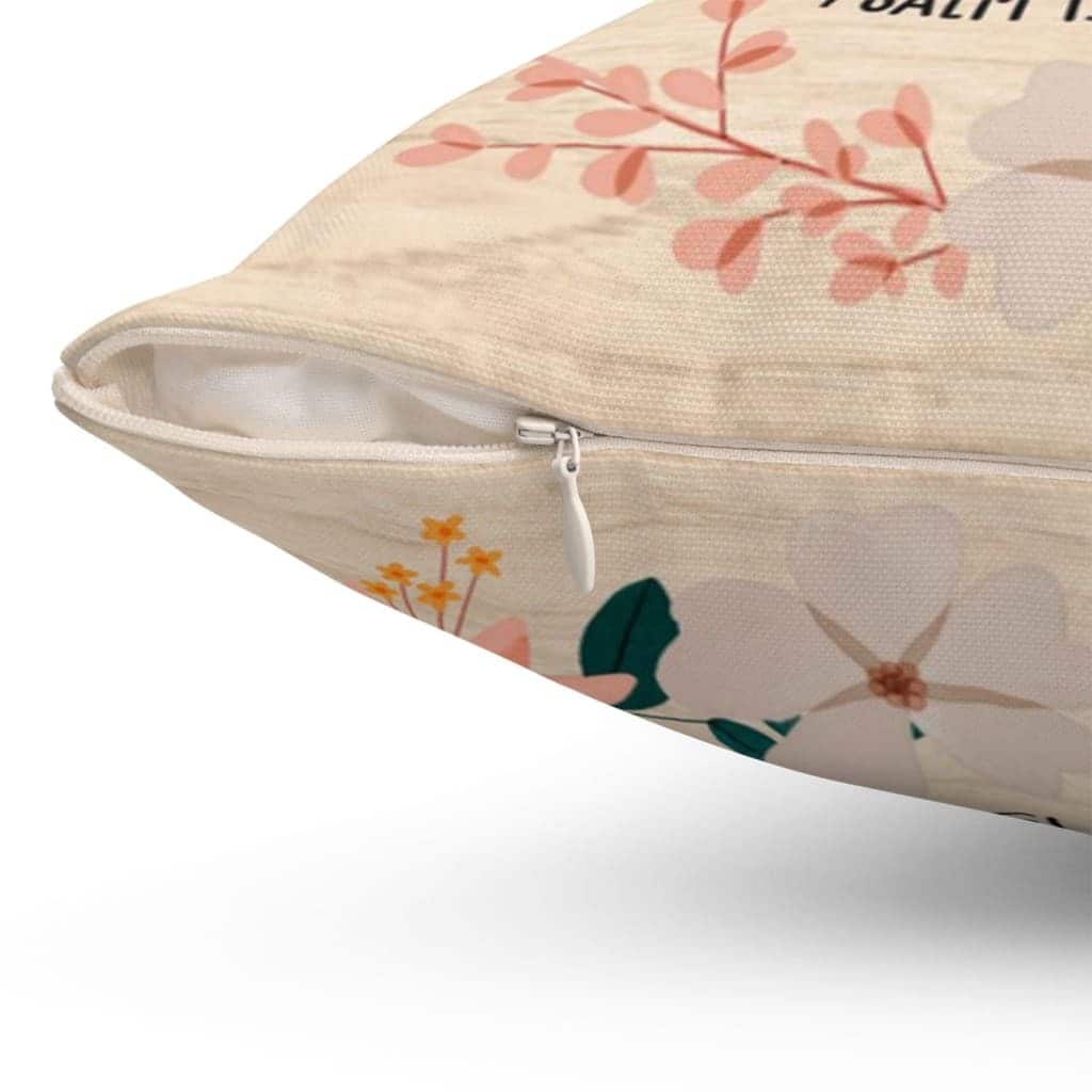 Bible Verse Psalm 1506 Let Everything That Has Breath Praise The Lord Pillow