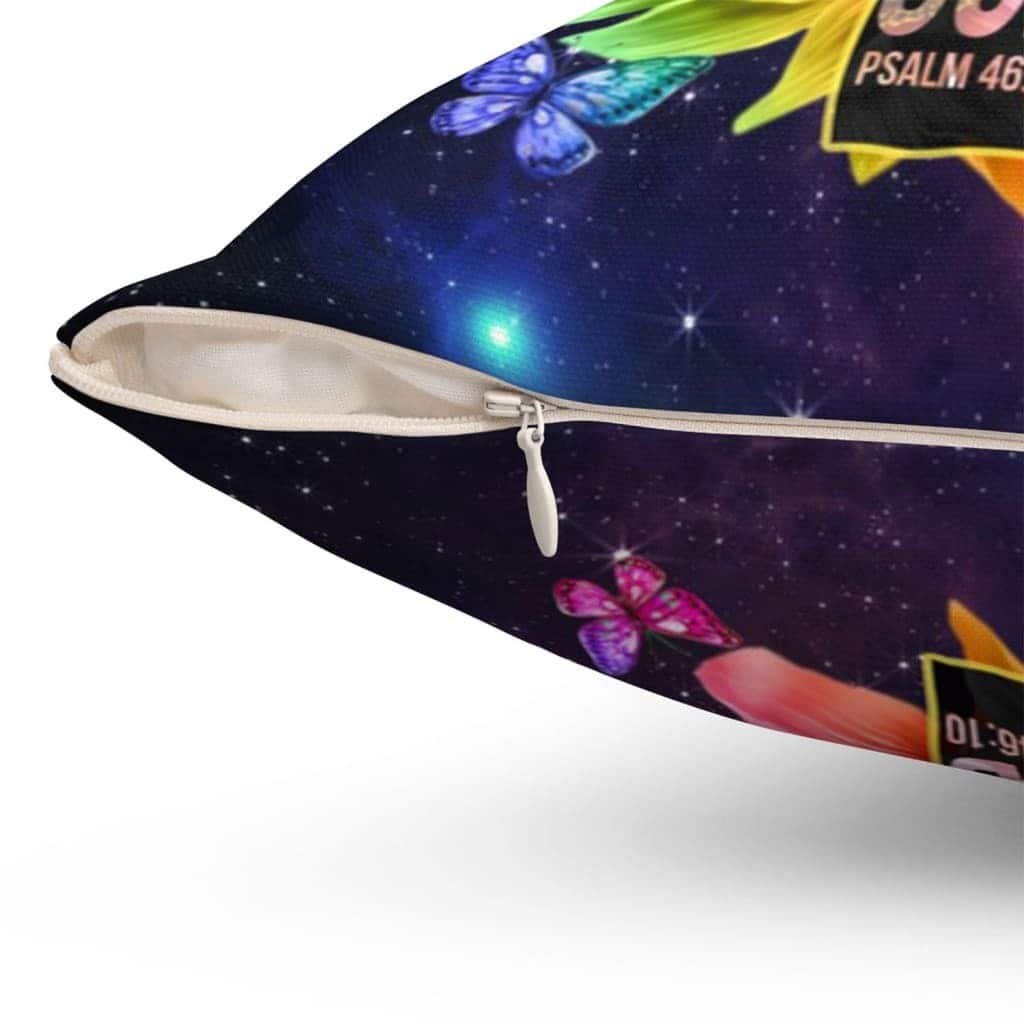 Be Still And Know That I Am God Christian Pillow Be Still And Know That I Am God Christian Pillow