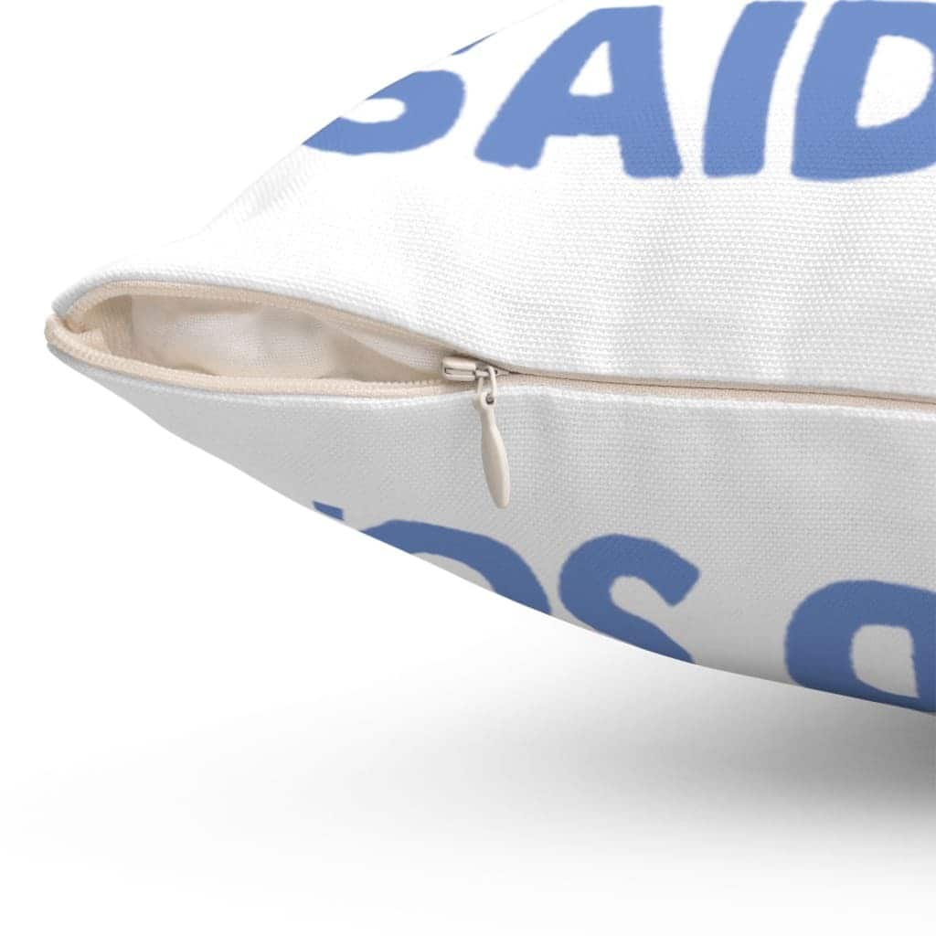 Be Nice Jesus Said So Christian Pillow Be Nice Jesus Said So Christian Pillow