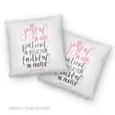 Bible Verse Be Joyful In Hope Patient In Affliction Faithful In Prayer Christian Pillow Bible Verse Be Joyful In Hope Patient In Affliction Faithful In Prayer Christian Pillow