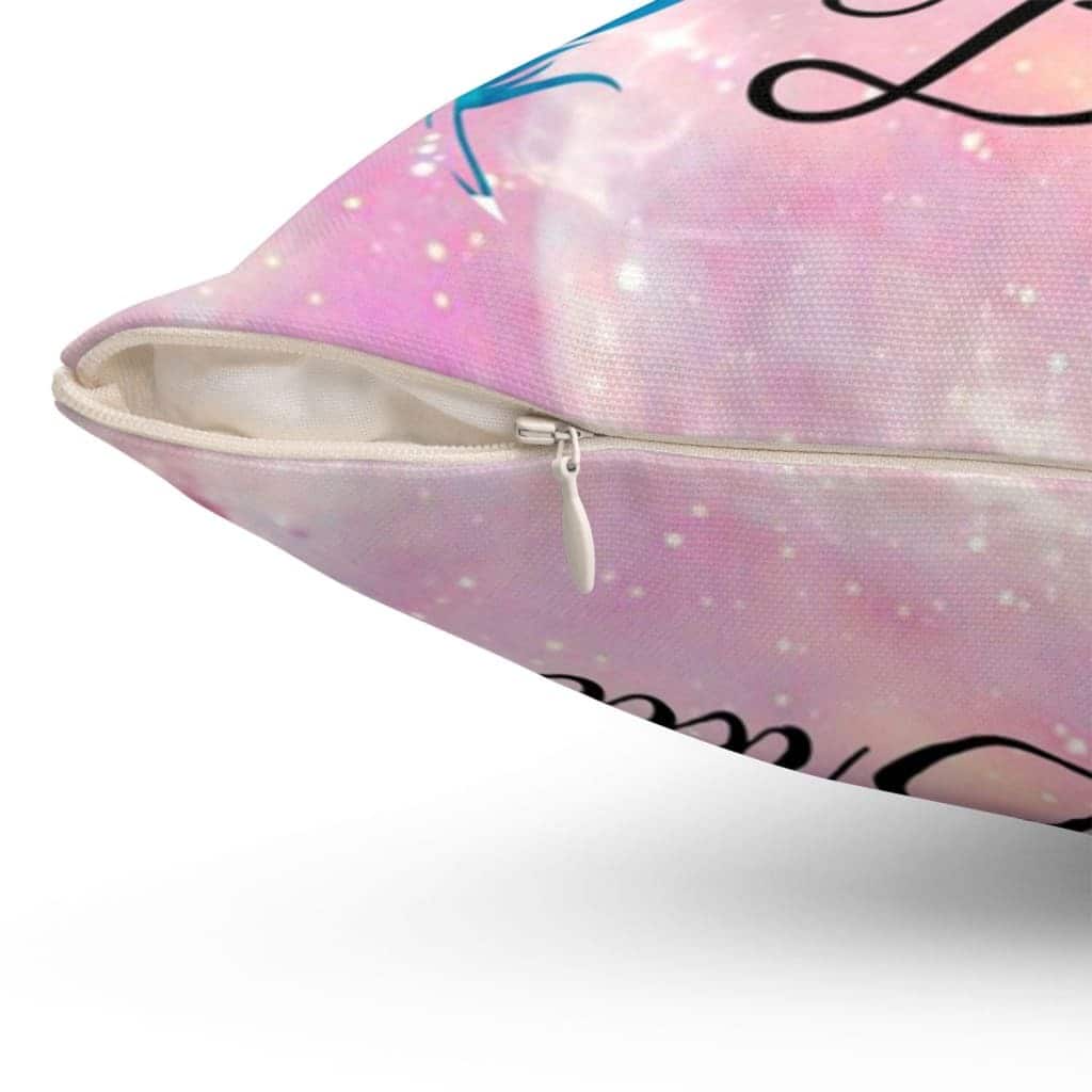 Be Brave Feather Christian Faith Pillow Be Brave Feather Christian Faith Pillow