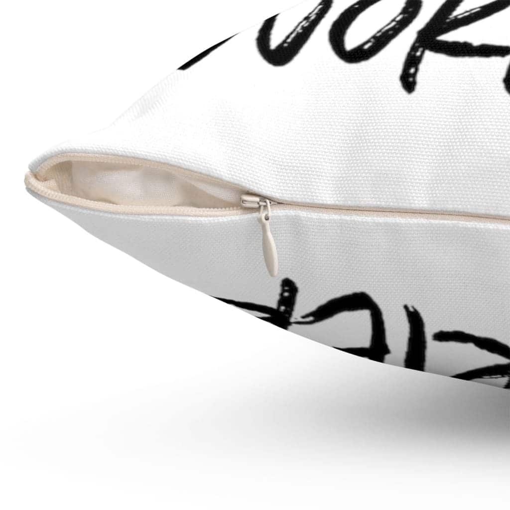 Be A Warrior Not A Worrier Christian Pillow Be A Warrior Not A Worrier Christian Pillow