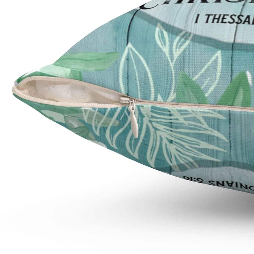 1 Thessalonians 518 Give Thanks Bible Verse Pillow 1 Thessalonians 518 Give Thanks Bible Verse Pillow
