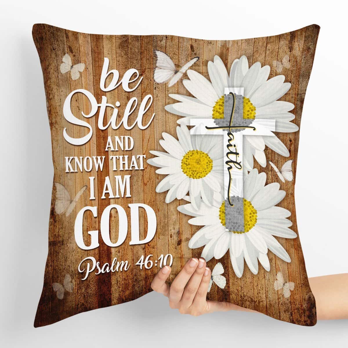 Bible Verse Scripture God Special Be Still And Know That I Am God Pillow Bible Verse Scripture God Special Be Still And Know That I Am God Pillow