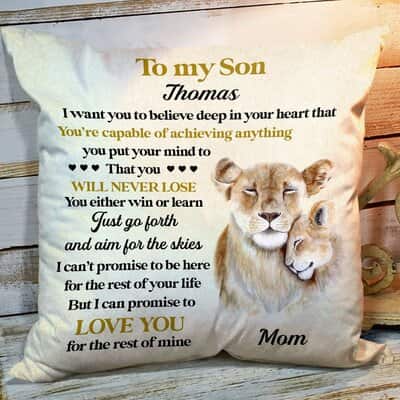 Bible Verse Youre Capable Of Achieving Anything You Put Beautiful For Children Pillow