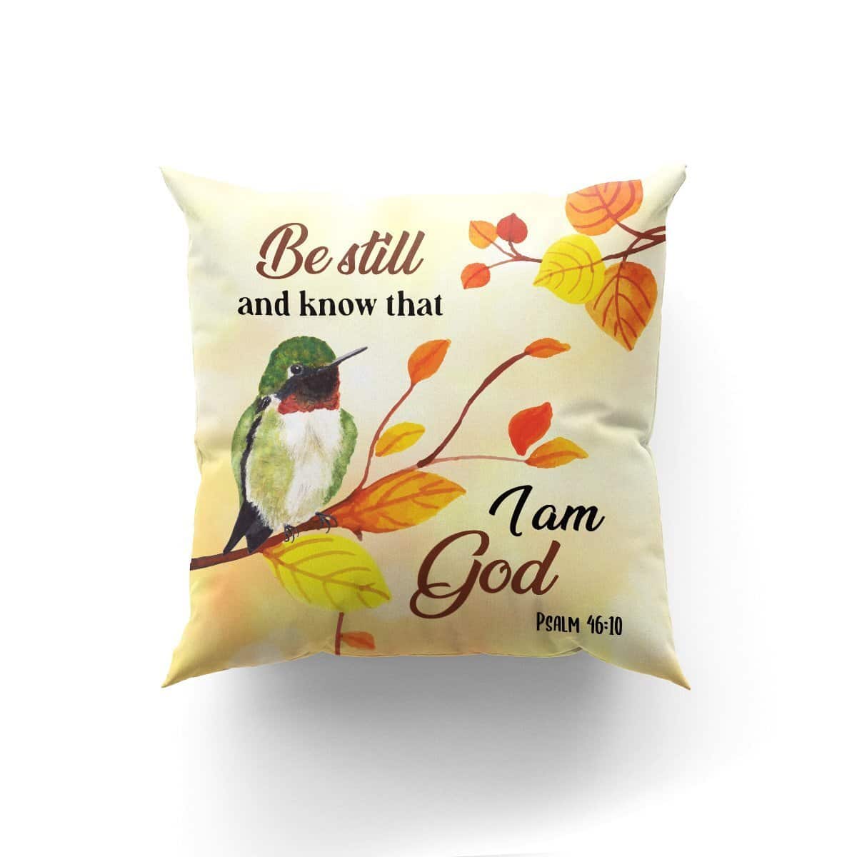 Bible Verse Scripture God I Am God Hummingbird Pillow Bible Verse Scripture God I Am God Hummingbird Pillow