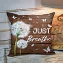 Bible Verse Scripture God Just Breathe Beautiful Dandelion Pillow Bible Verse Scripture God Just Breathe Beautiful Dandelion Pillow
