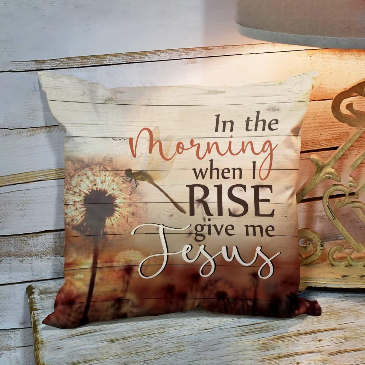 Bible Verse Scripture God Give Me Jesus Dandelion Pillow Bible Verse Scripture God Give Me Jesus Dandelion Pillow