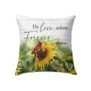 His Love Endures Forever Psalm 136 Bible Verse Pillow