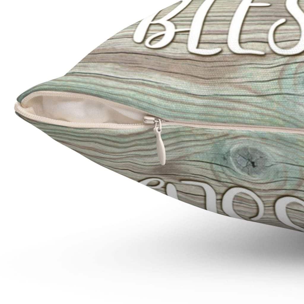 Grateful Thankful Blessed Christian Pillow Grateful Thankful Blessed Christian Pillow