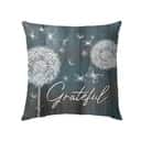 Grateful Dandelions Butterflies Christian Pillow Grateful Dandelions Butterflies Christian Pillow