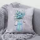 God Is Good All The Time Hummingbird Flower Pillow God Is Good All The Time Hummingbird Flower Pillow