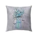 God Is Good All The Time Hummingbird Flower Pillow God Is Good All The Time Hummingbird Flower Pillow
