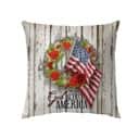 God Bless America Christian US Flag Pillow God Bless America Christian US Flag Pillow