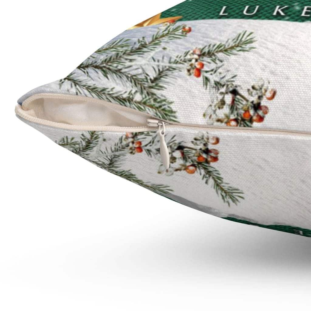 Glory To God In The Highest Christian Christmas Pillow