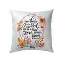 Give Thanks To The Lord For He Is Good Psalm 1361 Thanksgiving Pillow Give Thanks To The Lord For He Is Good Psalm 1361 Thanksgiving Pillow