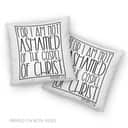 For I Am Not Ashamed Of The Gospel Of Christ Romans 116 Christian Pillow