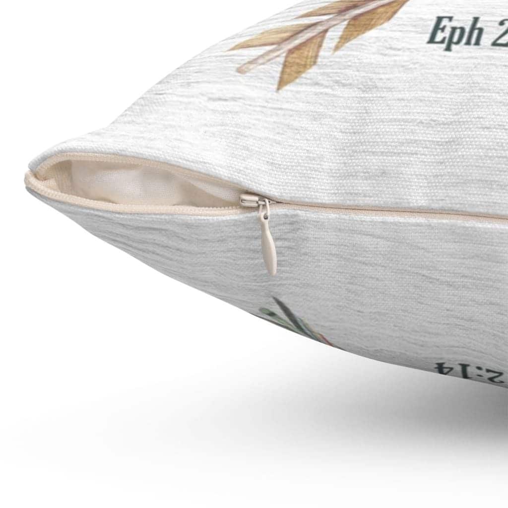 For He Himself Is Our Peace Ephesians 214 Bible Verse Pillow For He Himself Is Our Peace Ephesians 214 Bible Verse Pillow