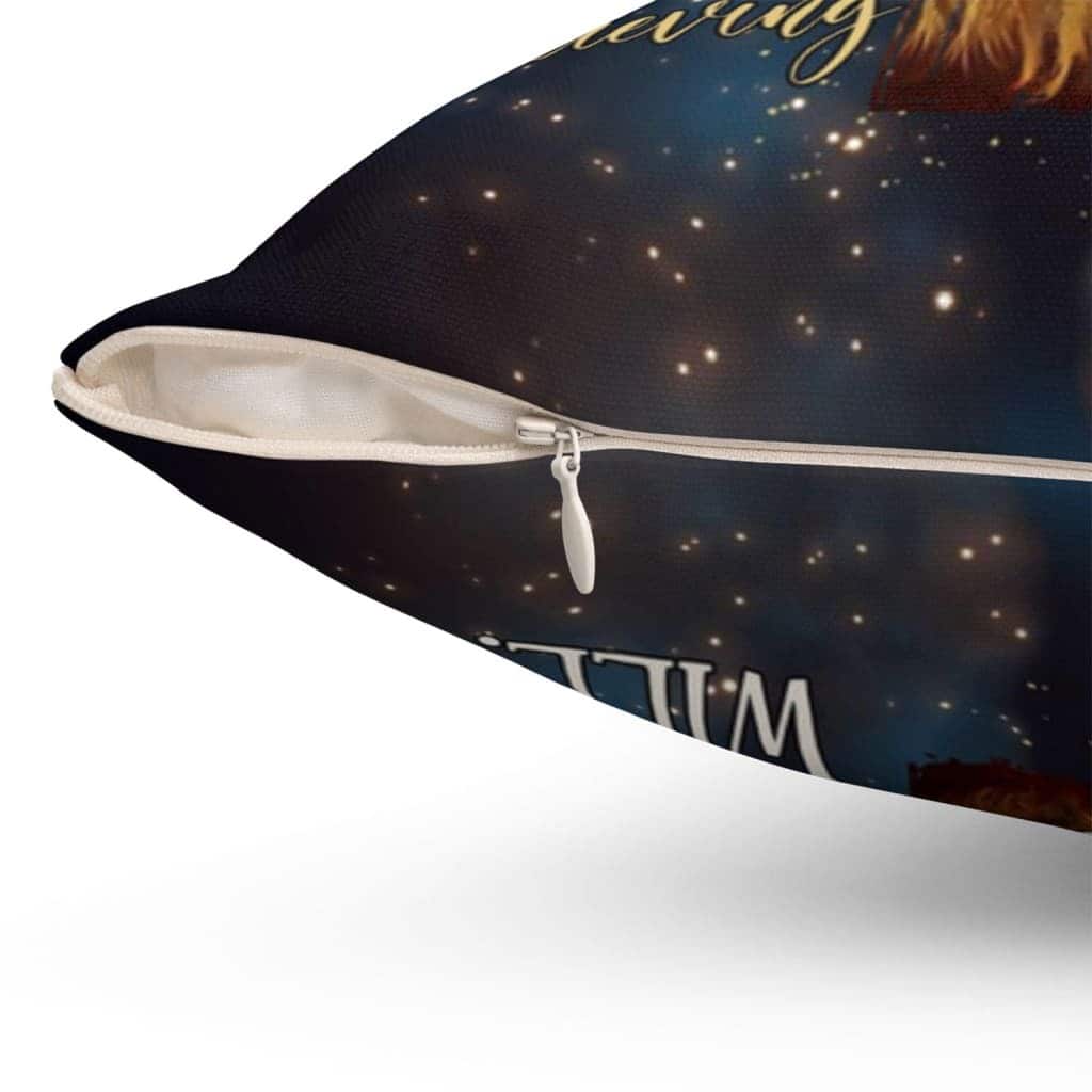 Faith It's Not All About Believing Christian Pillow Faith It's Not All About Believing Christian Pillow