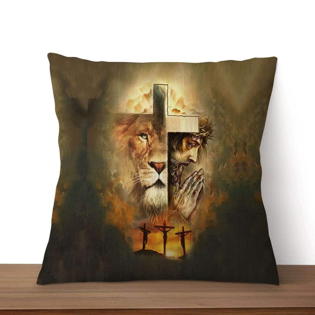 Jesus The Lion Of Judah Christian Pillow Jesus The Lion Of Judah Christian Pillow