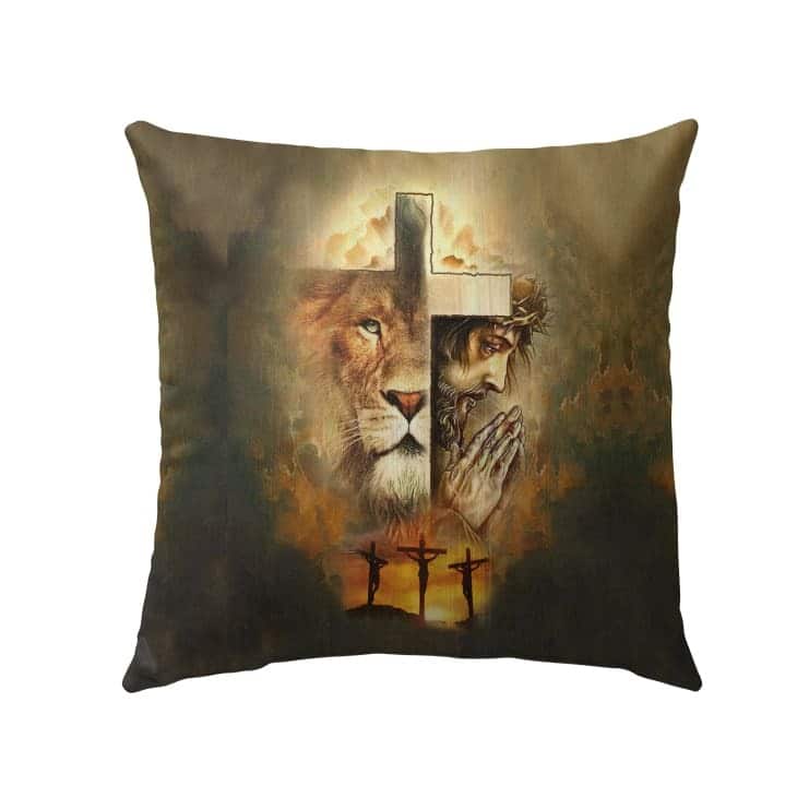 Jesus The Lion Of Judah Christian Pillow Jesus The Lion Of Judah Christian Pillow